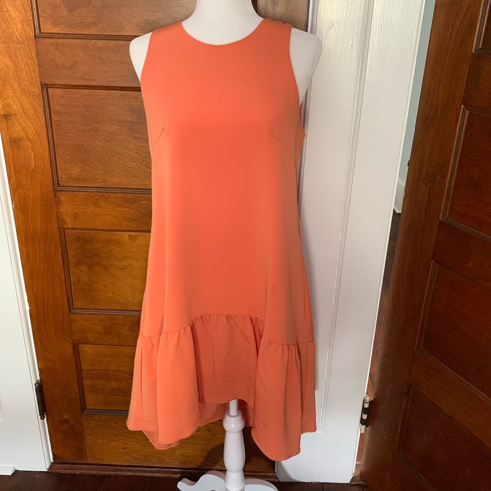 Nha Khanh Orange Dress